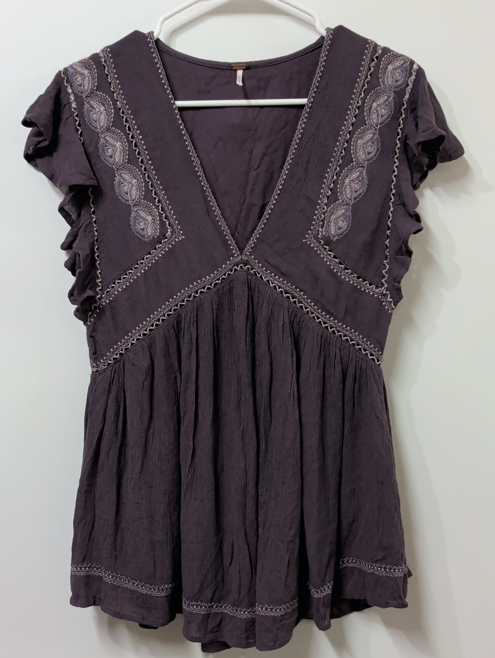 Free People Falling Water Tunic Top Size Small